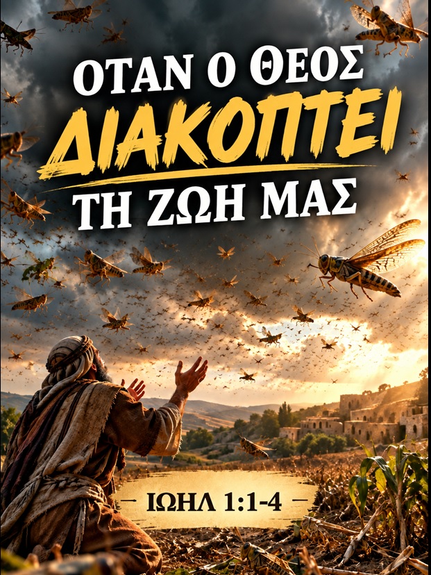 ΟΤΑΝ Ο ΘΕΟΣ ΔΙΑΚΟΠΤΕΙ ΤΗΝ ΖΩΗ ΜΑΣ